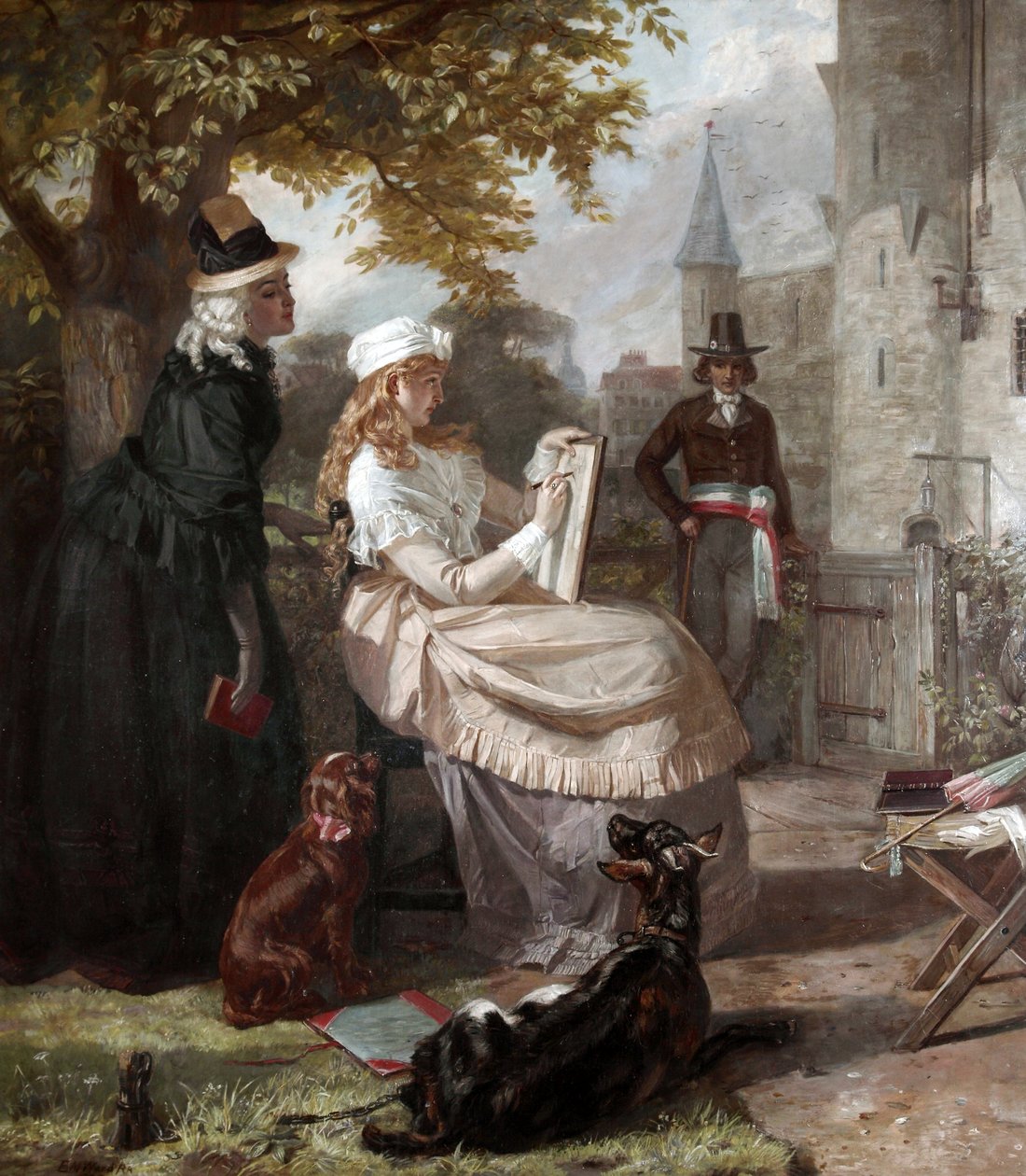 Die Waise des Tempels von Edward Matthew Ward