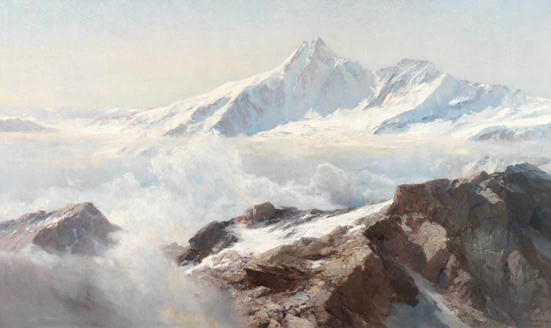Großglockner von Edward Theodore Compton