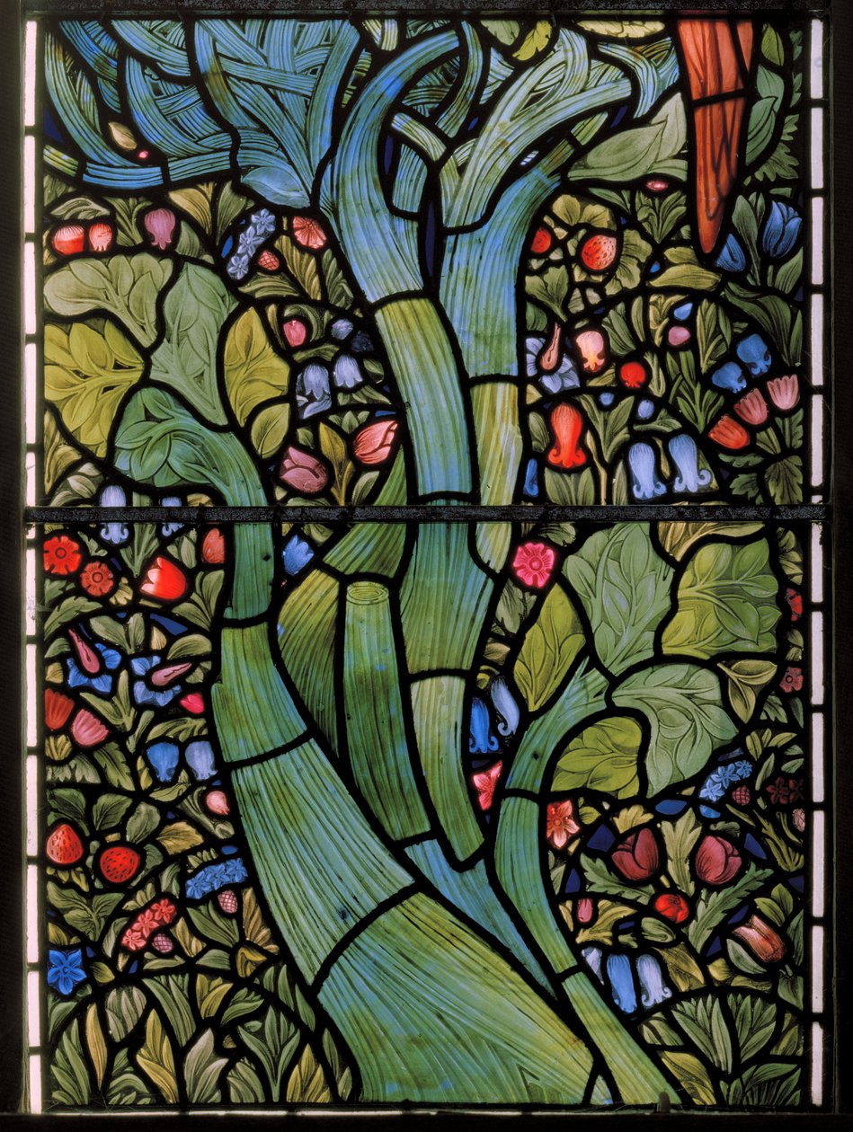 Windender Baum, Ostfenster von Edward and Morris Burne Jones