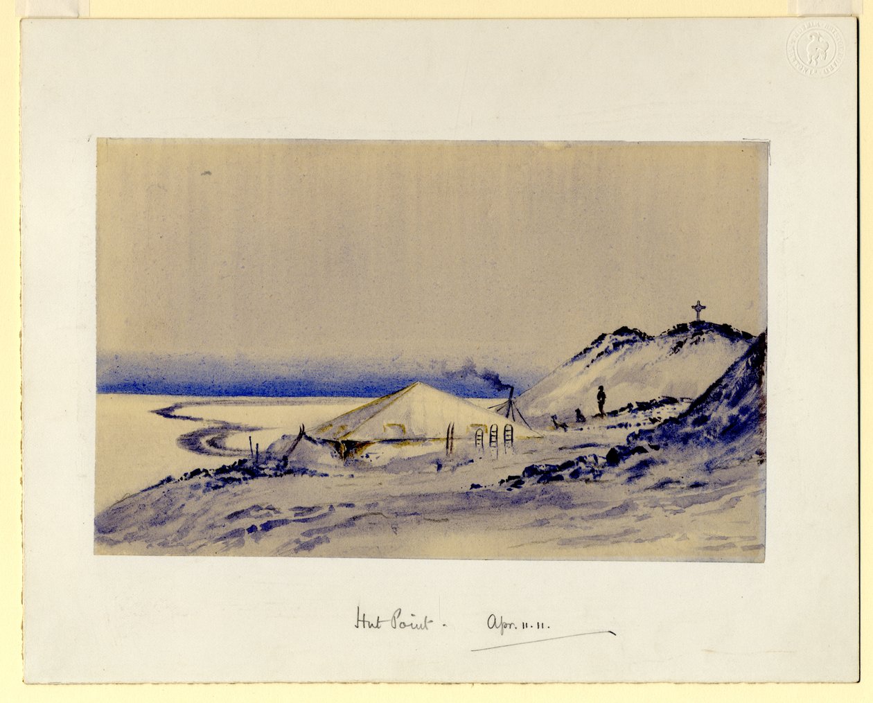 Hut Point, 1911 von Edward Adrian Wilson