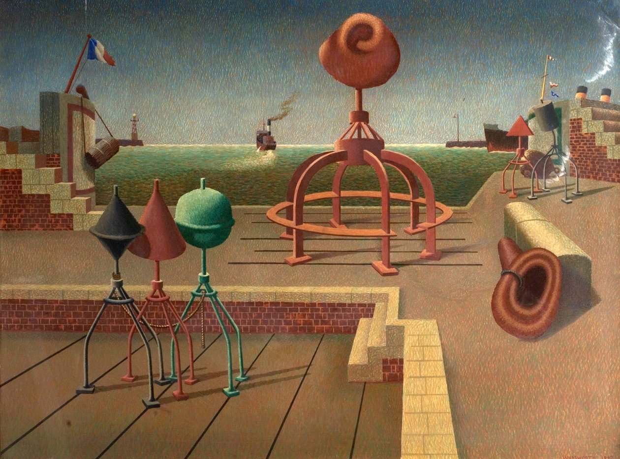 Satellitium von Edward Alexander Wadsworth