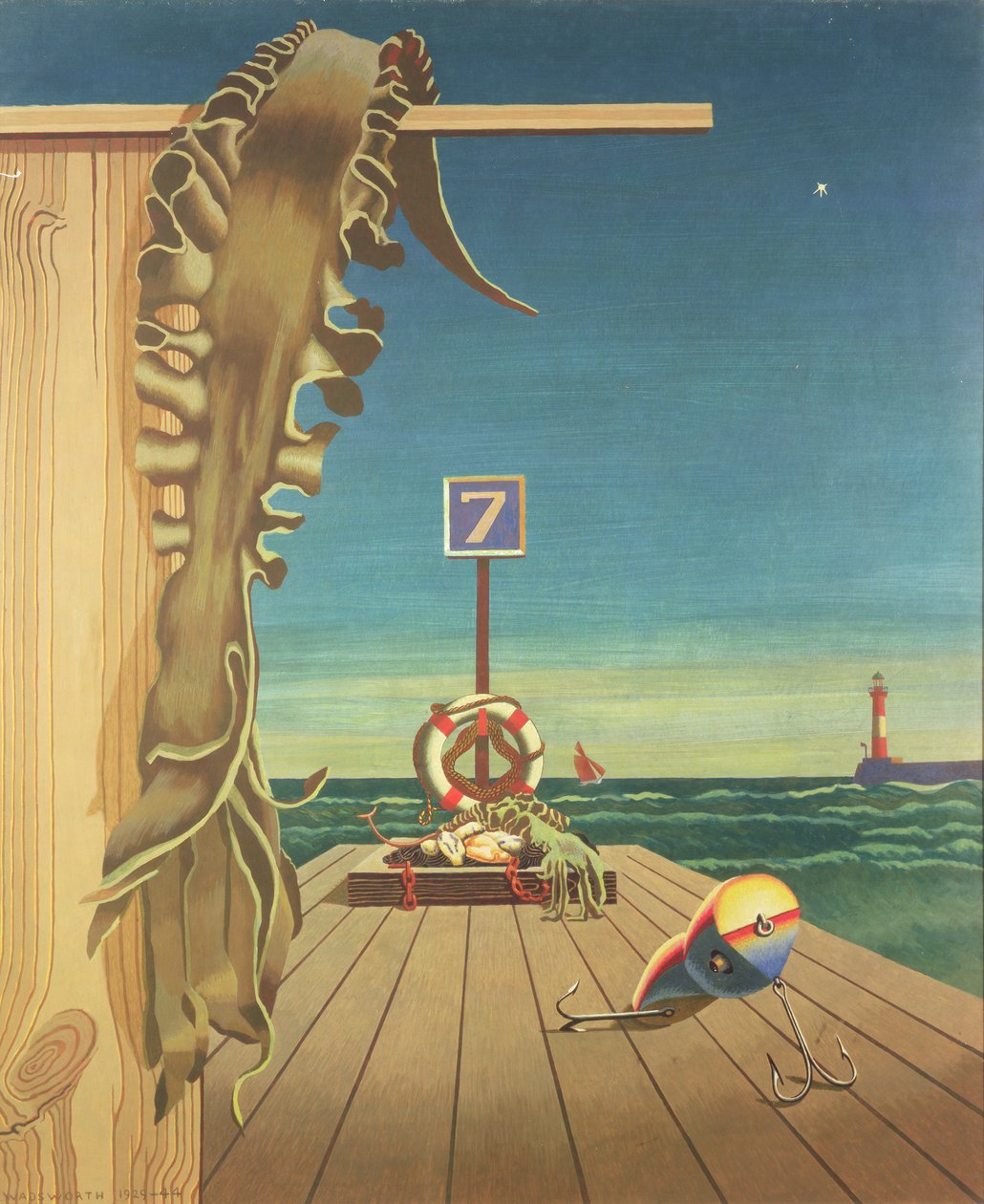 Morgen früh von Edward Alexander Wadsworth