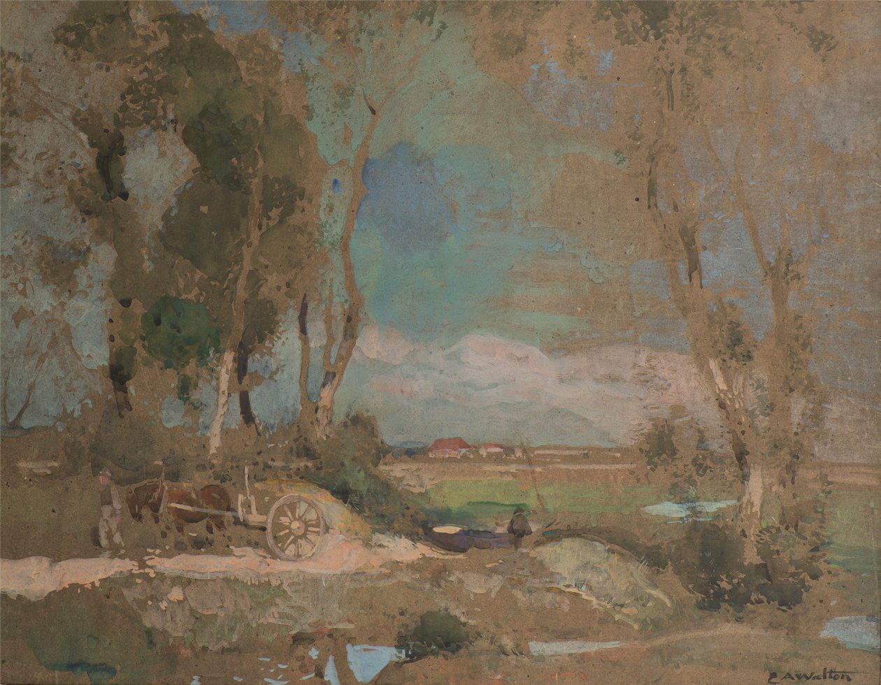 Tore von Fens, Suffolk von Edward Arthur Walton