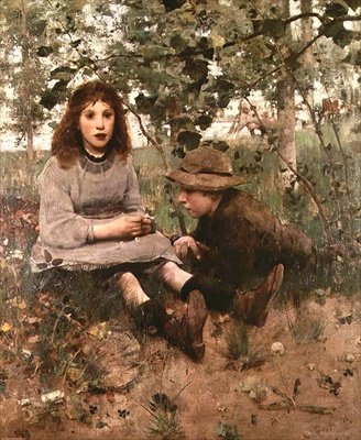 Der Tagtraum von Edward Arthur Walton
