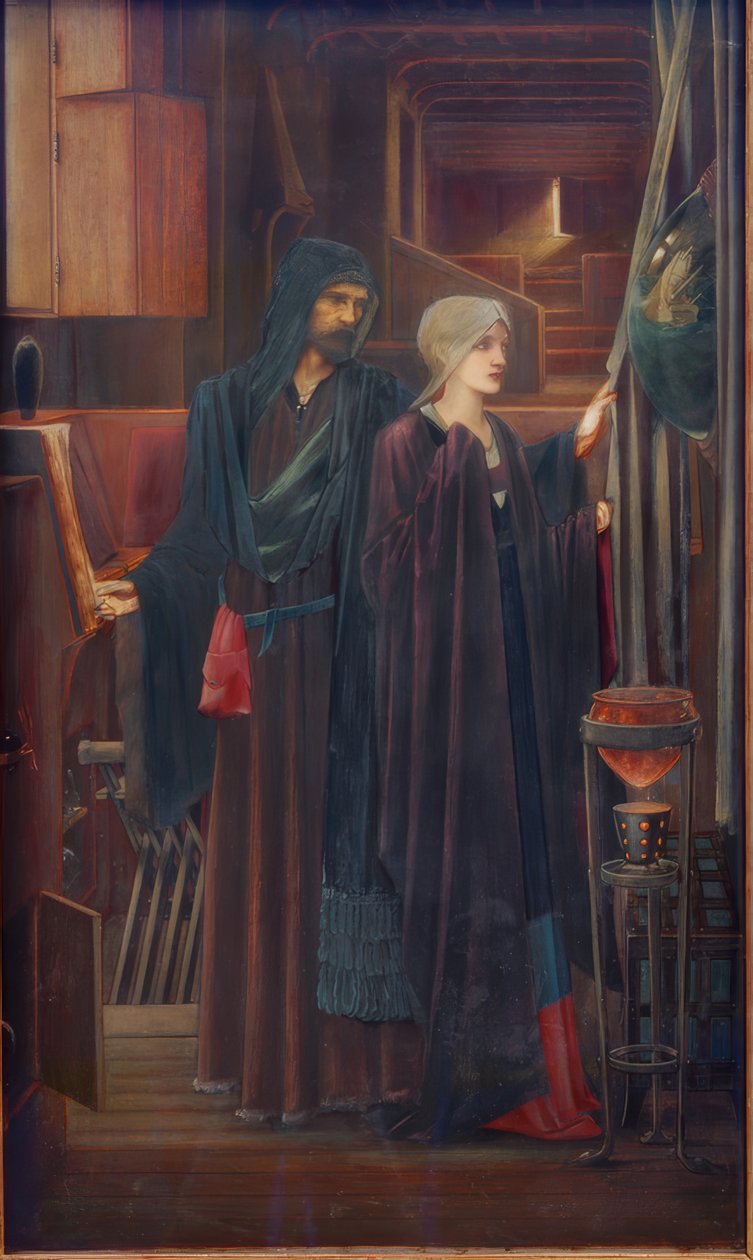 Der Magier von Edward Burne Jones