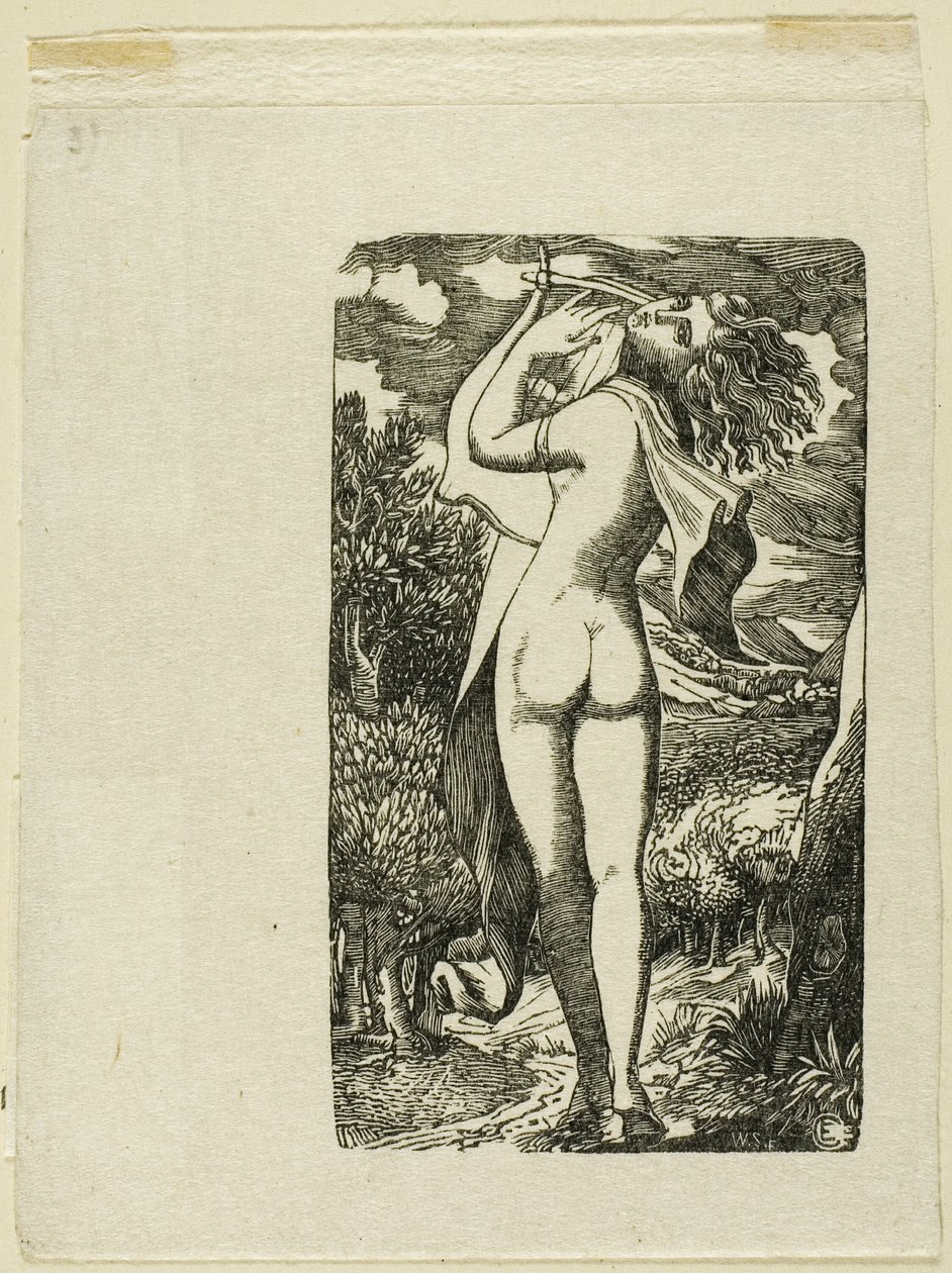 Die Bacchantin von Edward Calvert