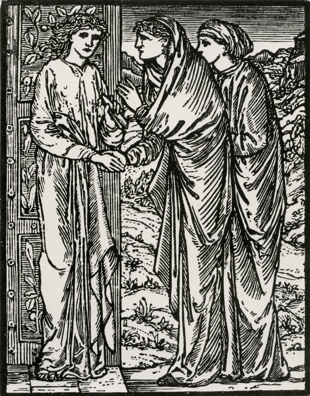 Zweiter Besuch von Edward Coley (after) Burne Jones