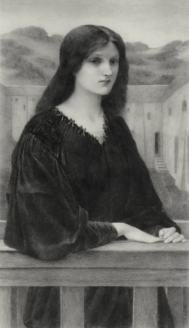 Vespertina Quies von Edward Coley (after) Burne Jones