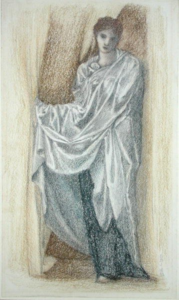 Figurenstudie von Edward Coley Burne Jones