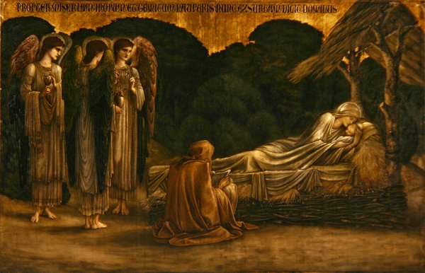 Der König und der Hirte von Edward Coley Burne Jones