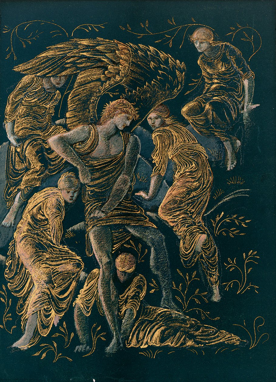 Cupids Jagdgebiet von Edward Burne Jones