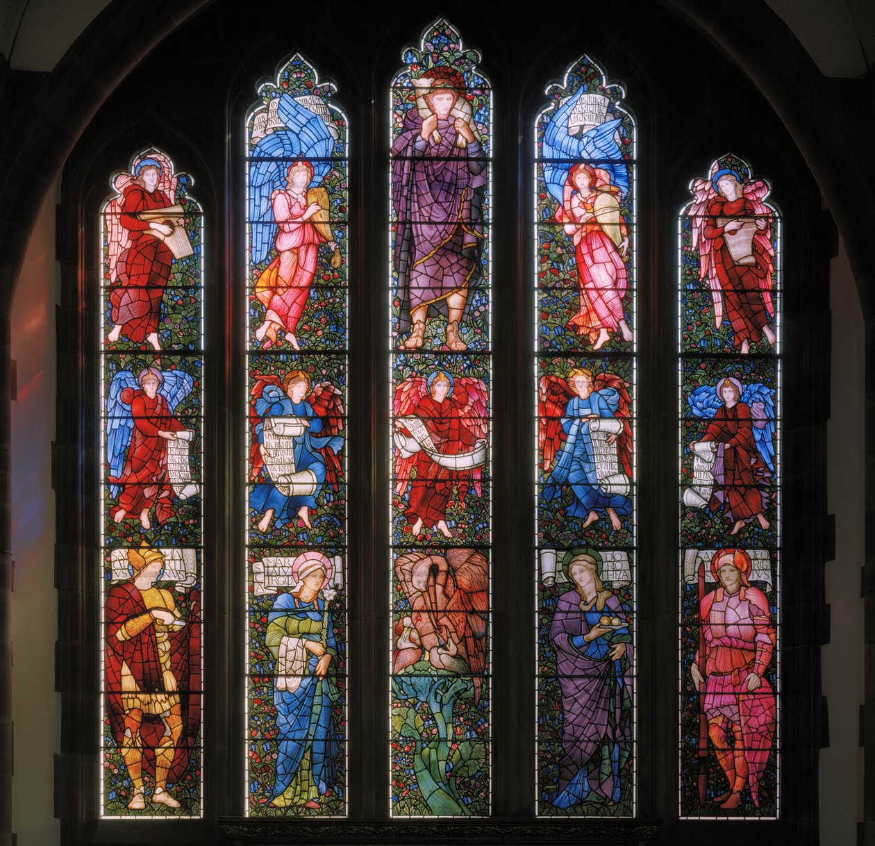 Ostfenster, 1880 von Edward Burne Jones
