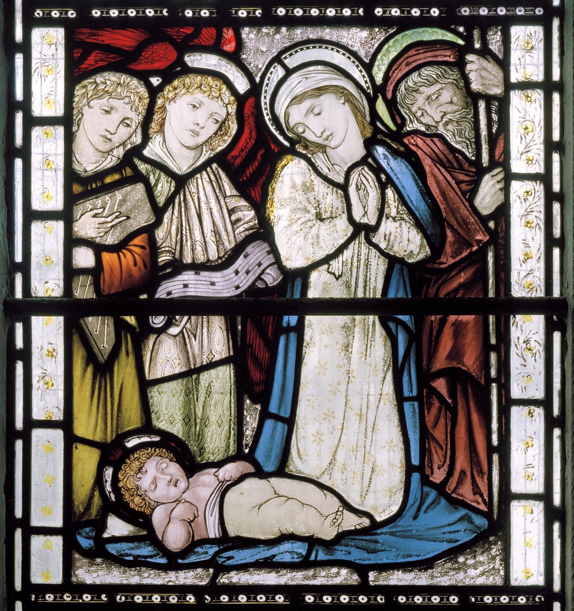 Die Geburt Christi, 1877 von Edward Burne Jones
