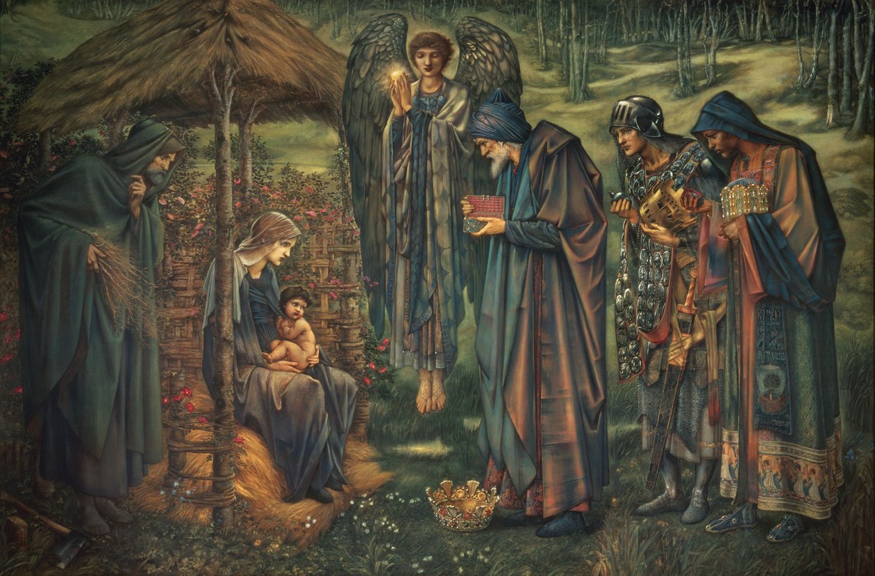 Der Stern von Bethlehem, 1888-91 von Edward Burne Jones