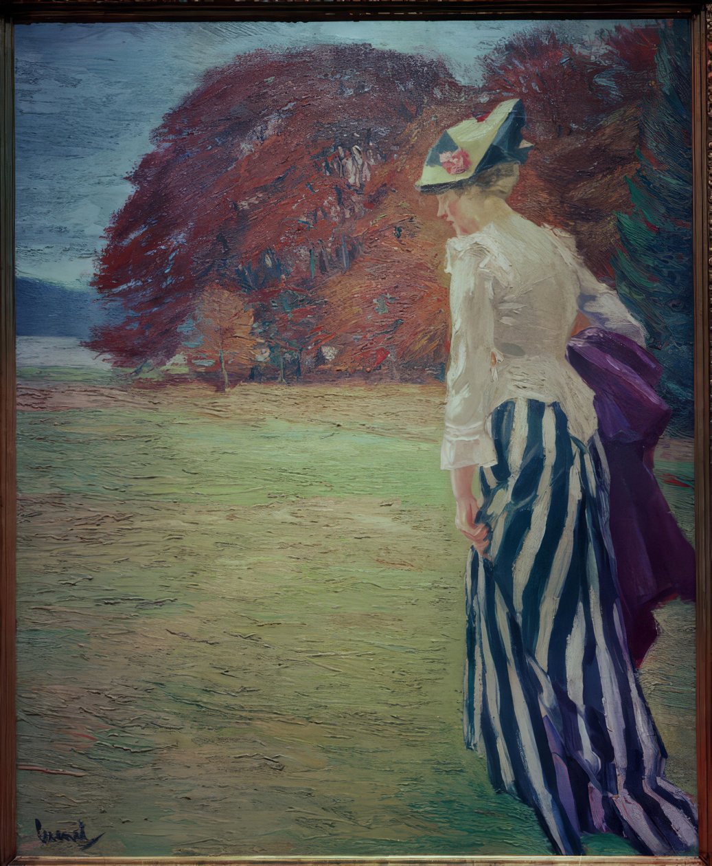 Ein Herbstgang von Edward Cucuel