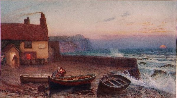 Sandsend, Whitby von Edward Frederick Brewtnall