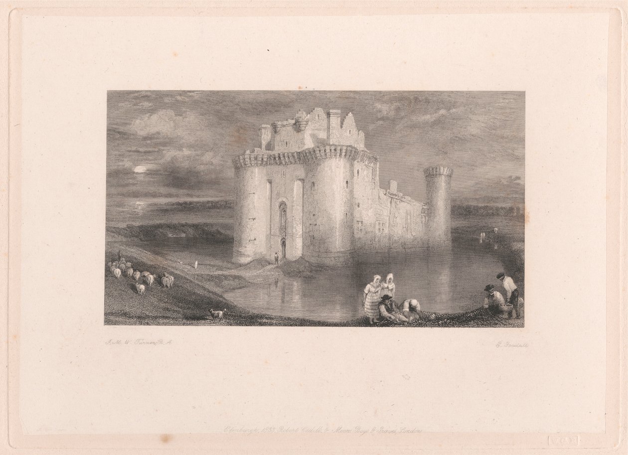 Caerlaverock Castle von Edward Goodall