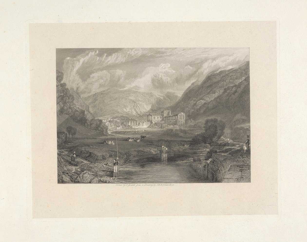 Rievaulx-Abtei, Yorkshire von Edward Goodall