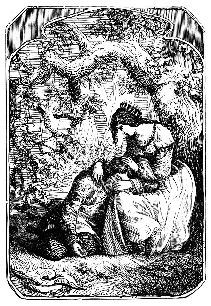 Die zwei Königskinder, 1901 von Edward Henry Wehnert