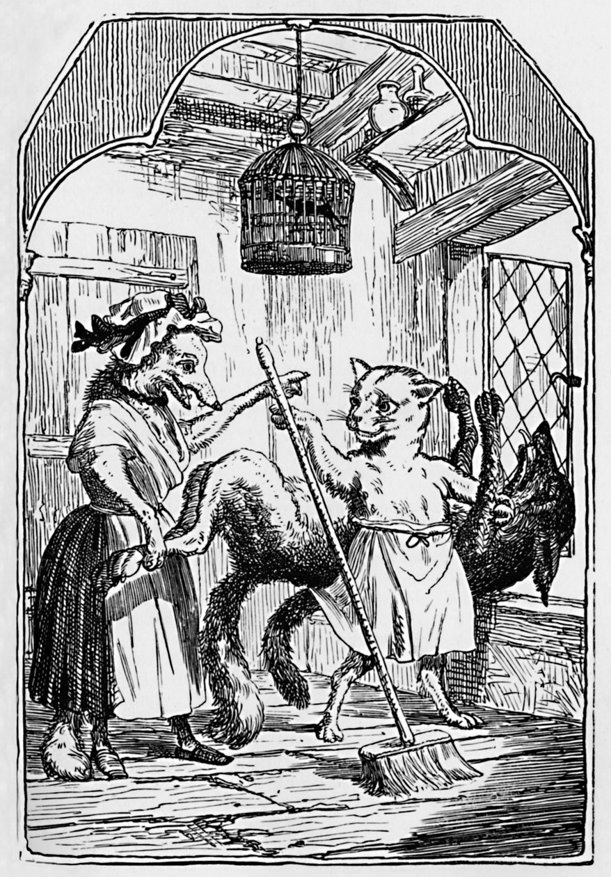 Die Hochzeit von Frau Fuchs, 1901 von Edward Henry Wehnert