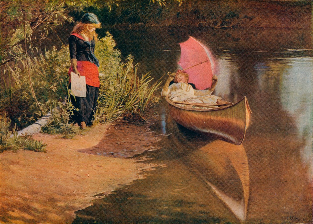 Gestrandet, 1909 von Edward John Gregory