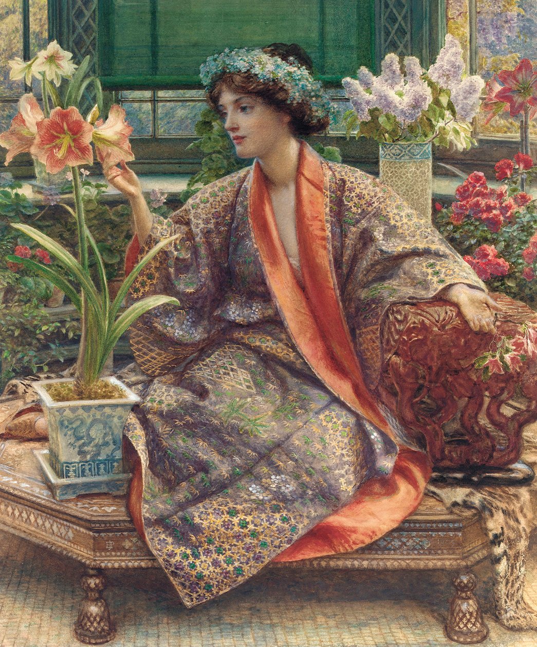 Eine Treibhausblume, 1909 von Edward John Poynter
