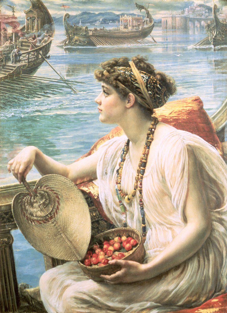 Ein römisches Bootsrennen von Edward John Poynter