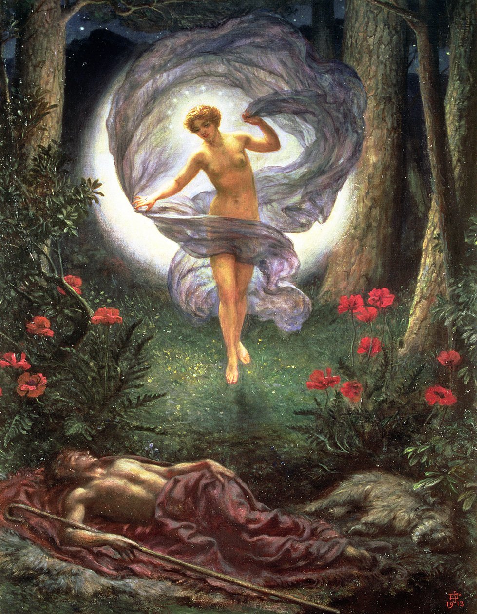 Die Visionen des Endymion von Edward John Poynter