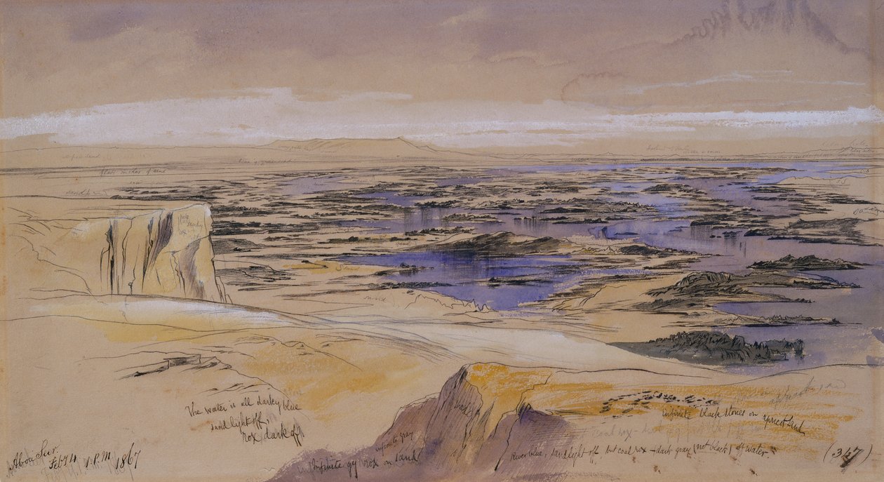 Abou Seer von Edward Lear
