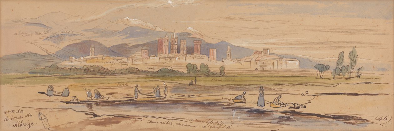 Albenga von Edward Lear