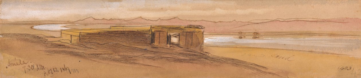 Amada, 7:30 Uhr, 12. Februar 1867 von Edward Lear