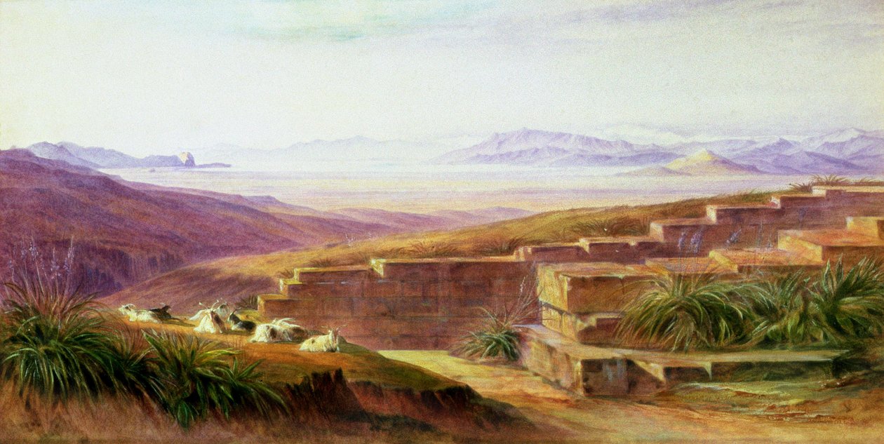 Argos von Mykene, 1849 von Edward Lear