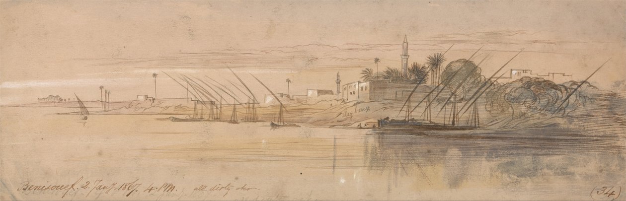 Benisouef von Edward Lear