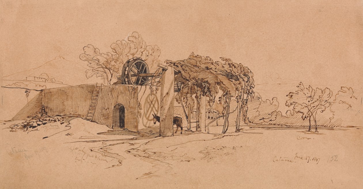 Catania von Edward Lear