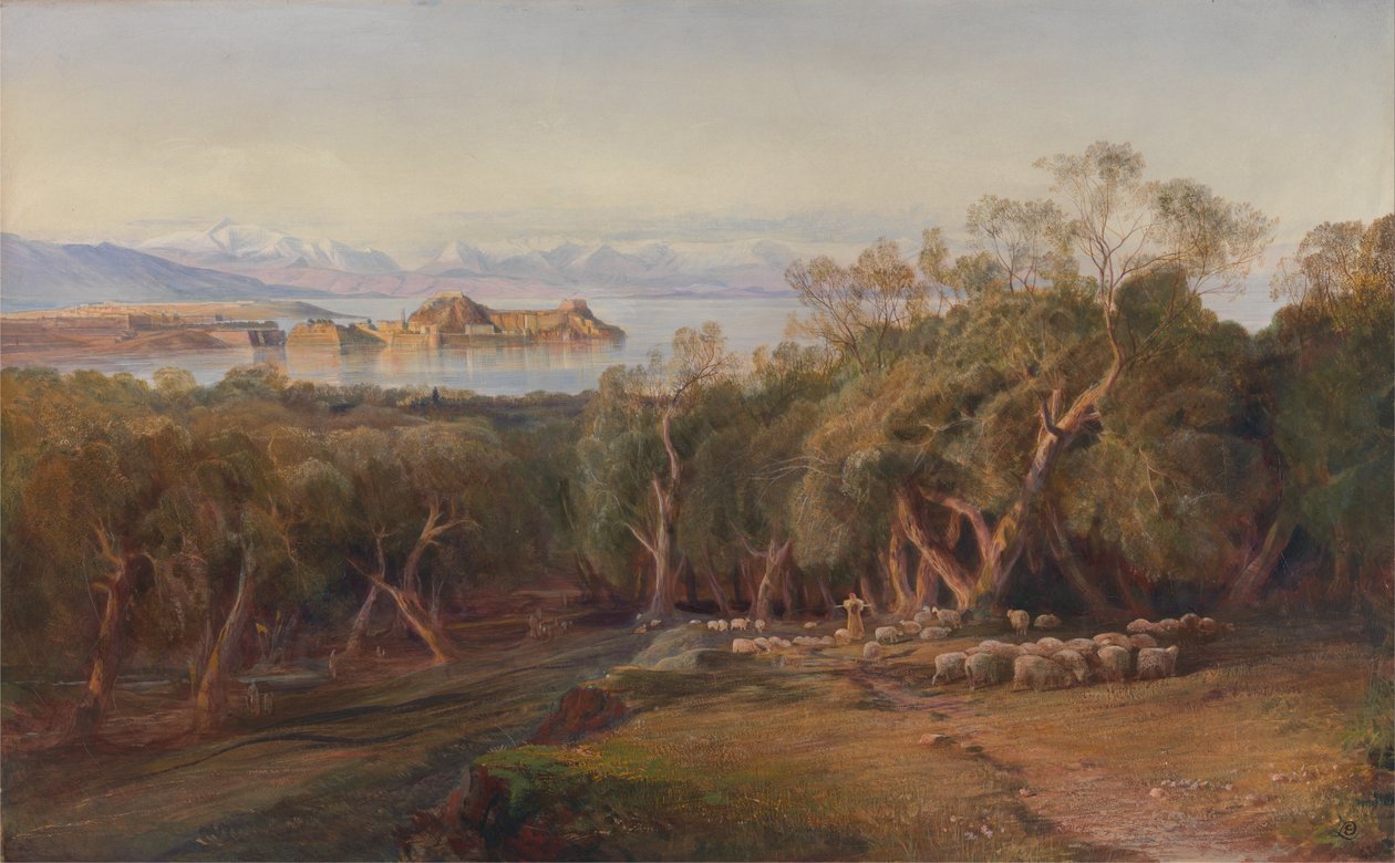 Korfu von Ascension von Edward Lear
