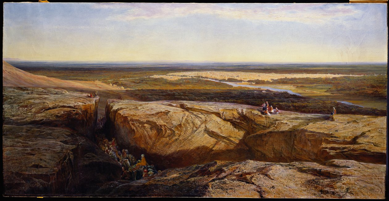 Damaskus, 1861 von Edward Lear