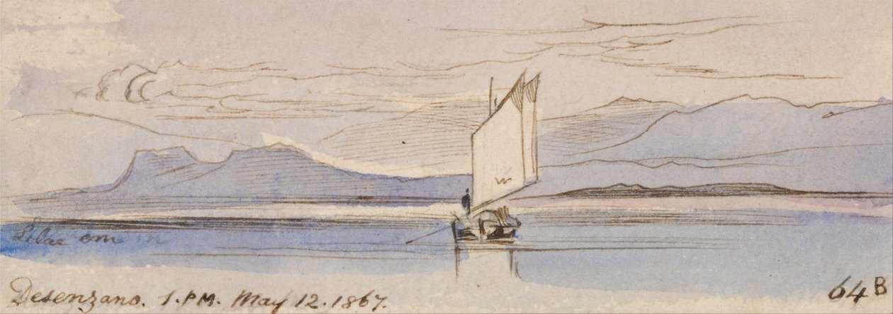 Desenzano von Edward Lear