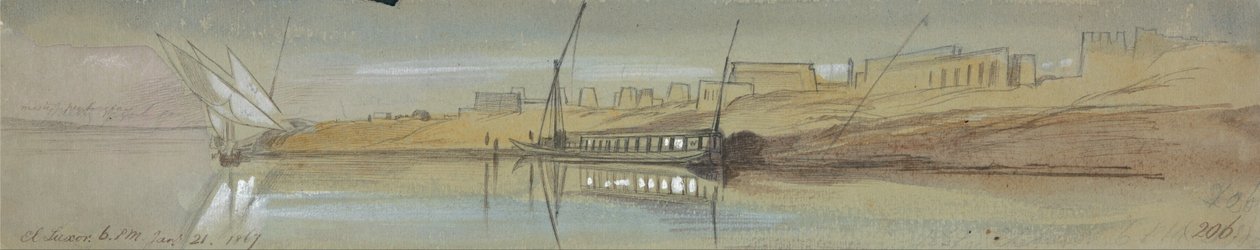 El Luxor von Edward Lear
