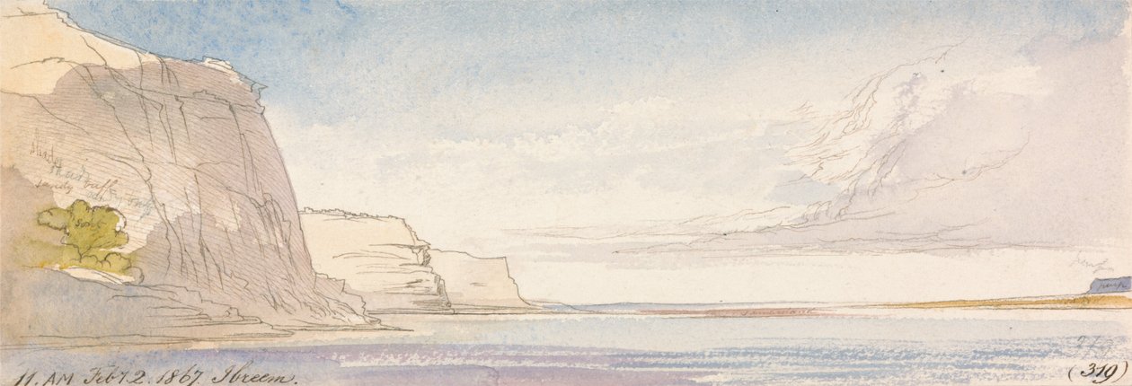 Ibreem, 11:00 Uhr, 2. Februar 1867 von Edward Lear