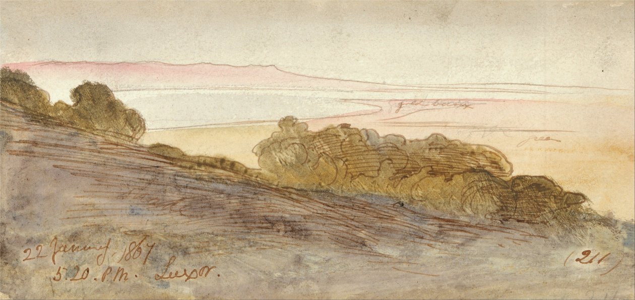 Luxor von Edward Lear