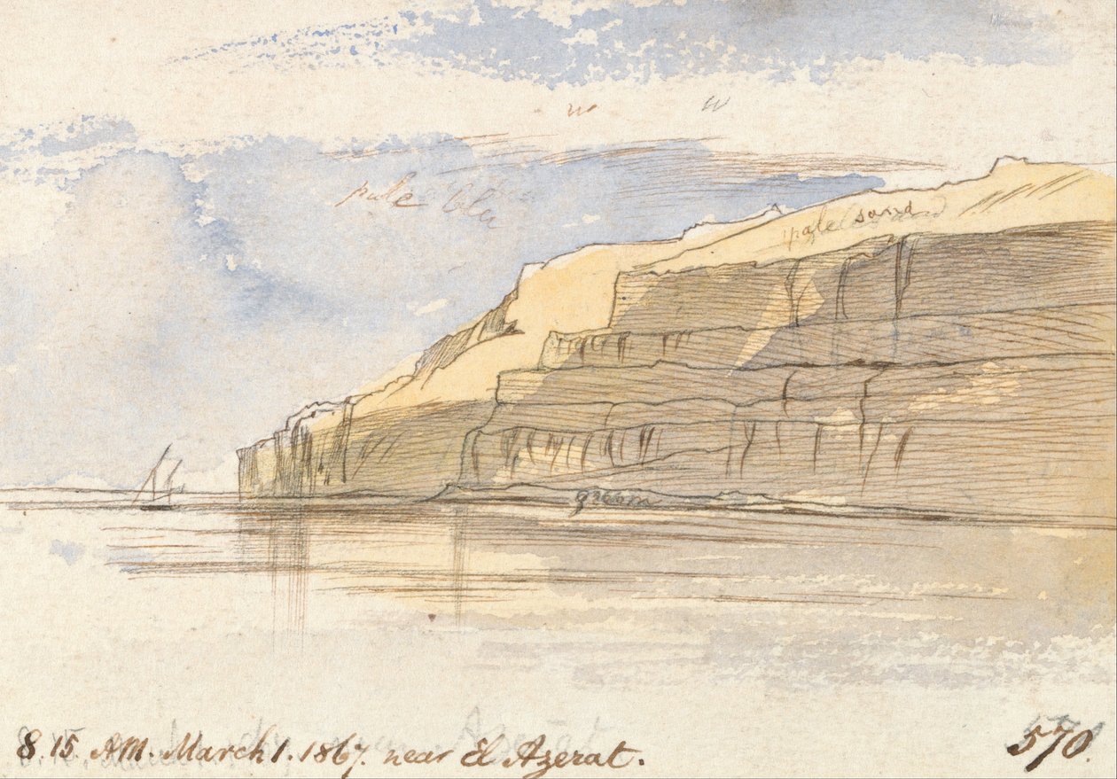 In der Nähe von El Azerat von Edward Lear
