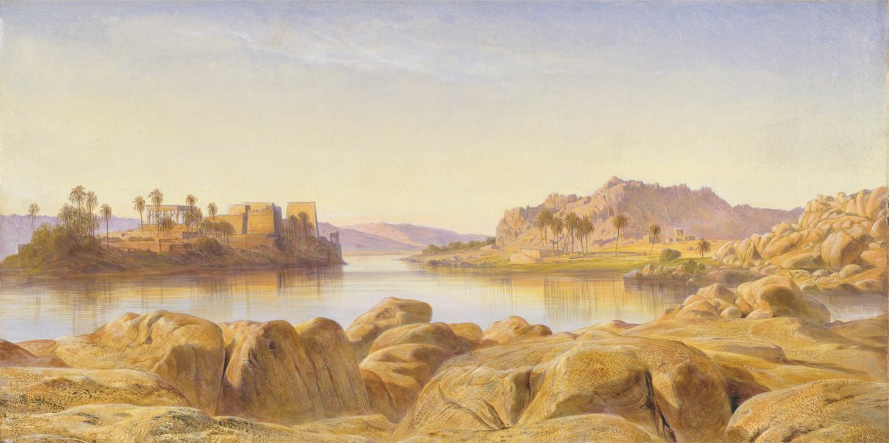 Philae, Ägypten von Edward Lear