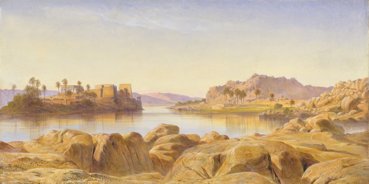 Philae, Ägypten von Edward Lear