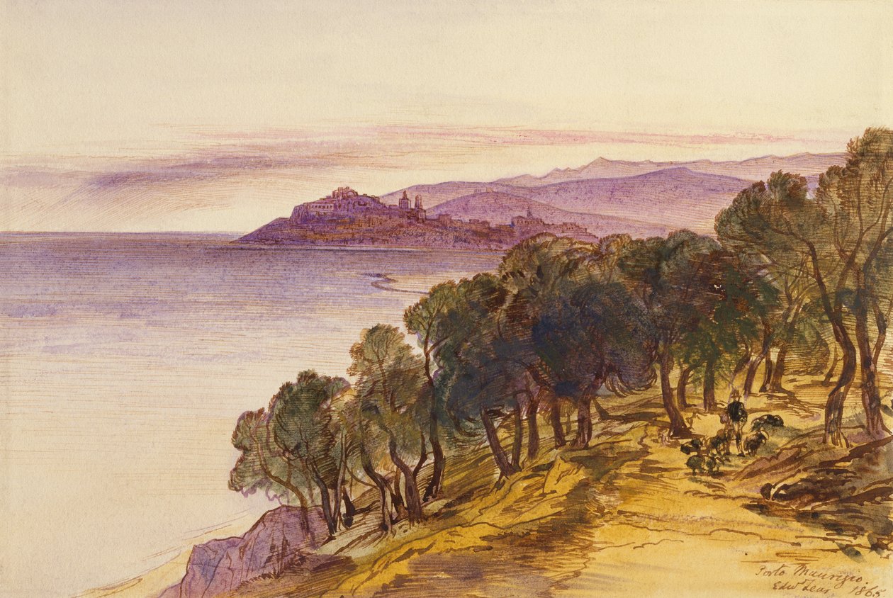 Porto Maurizio von Edward Lear