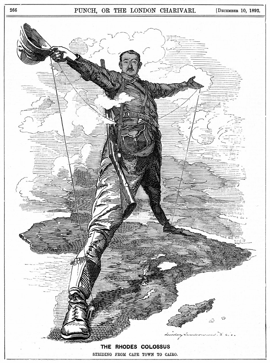 Cecil John Rhodes, aus 