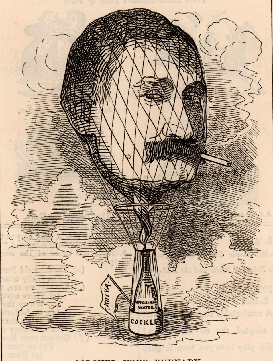 Frederick Gustavus Burnaby von Edward Linley Sambourne