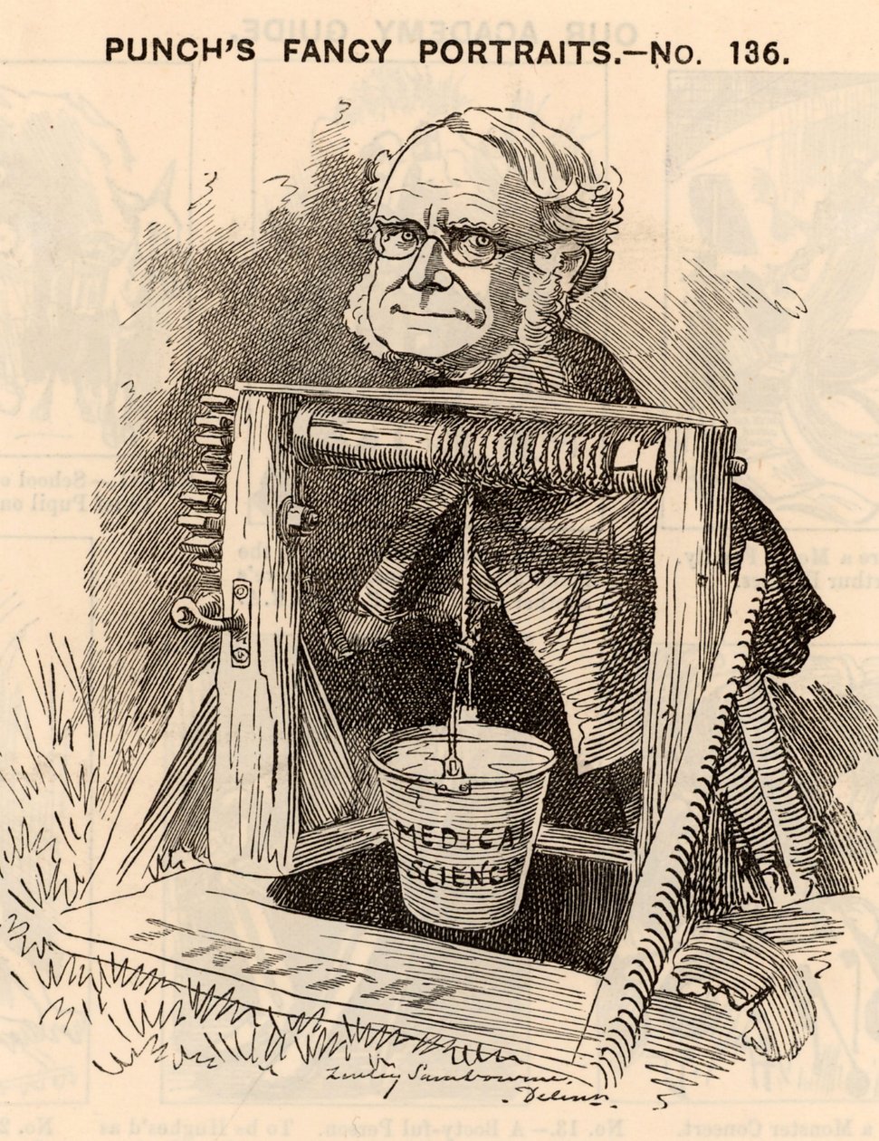 Thomas Spencer Wells (1818-1897) von Edward Linley Sambourne