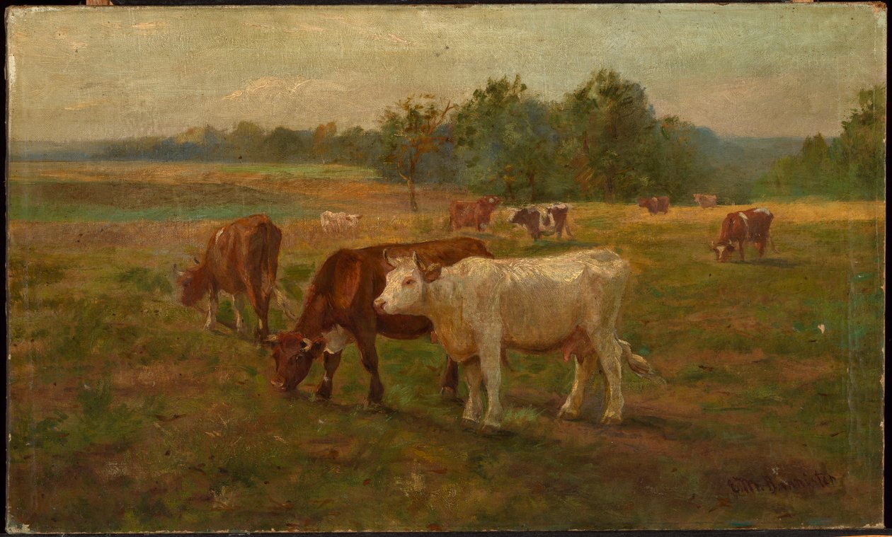 Kühe von Edward Mitchell Bannister