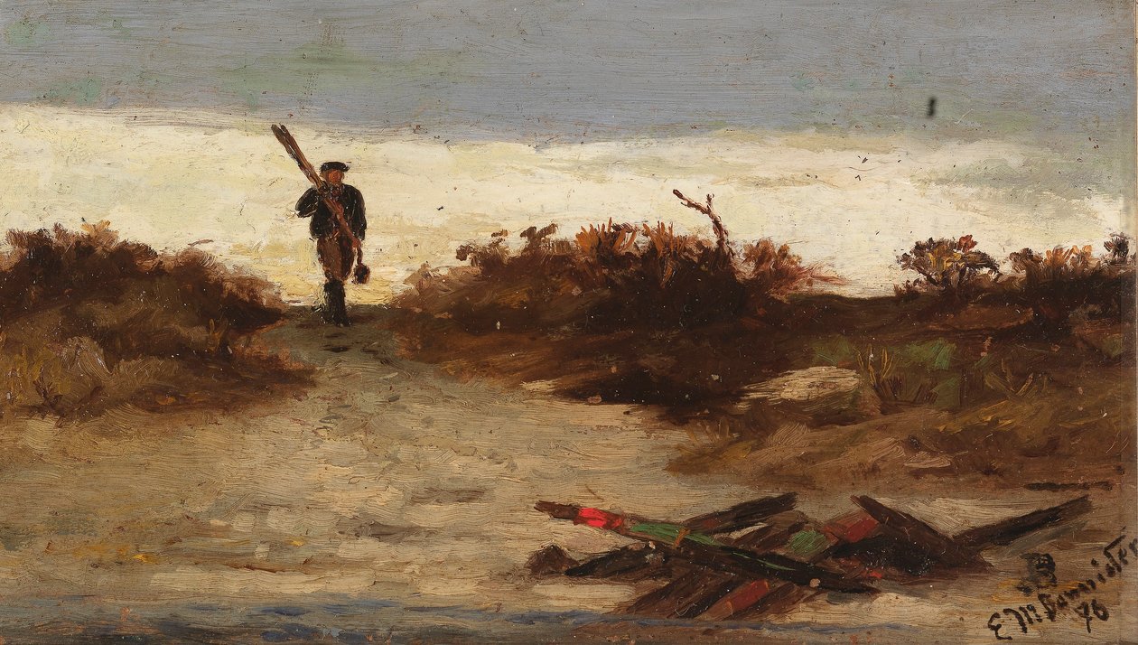 Fischer am Wasser von Edward Mitchell Bannister