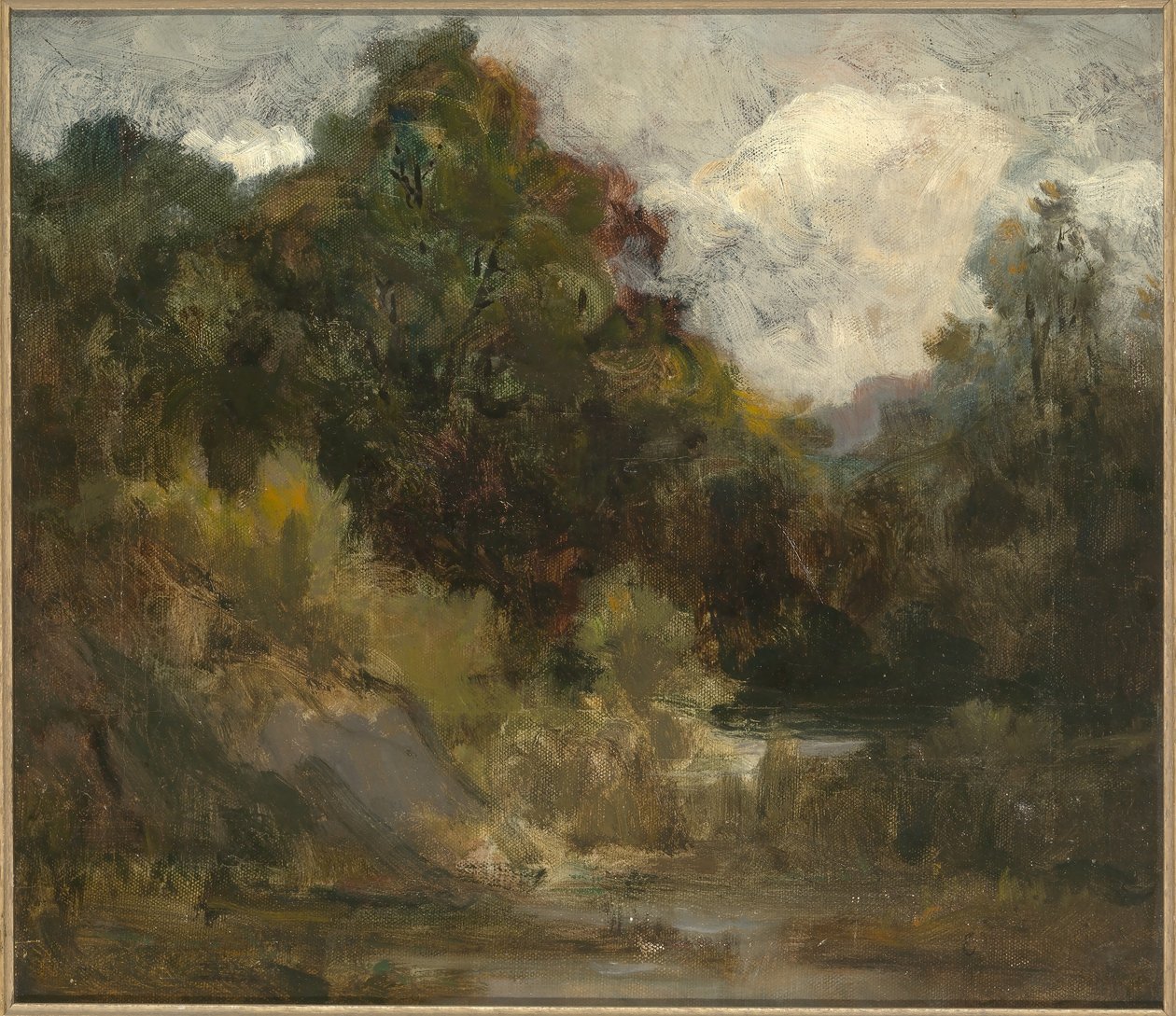 Landschaft (Bäume) von Edward Mitchell Bannister
